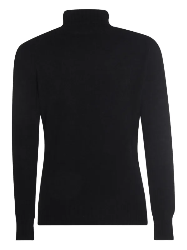 Piacenza Cashmere Turtleneck cashmere-silk Blend Sweater Black FARFETCH  IN