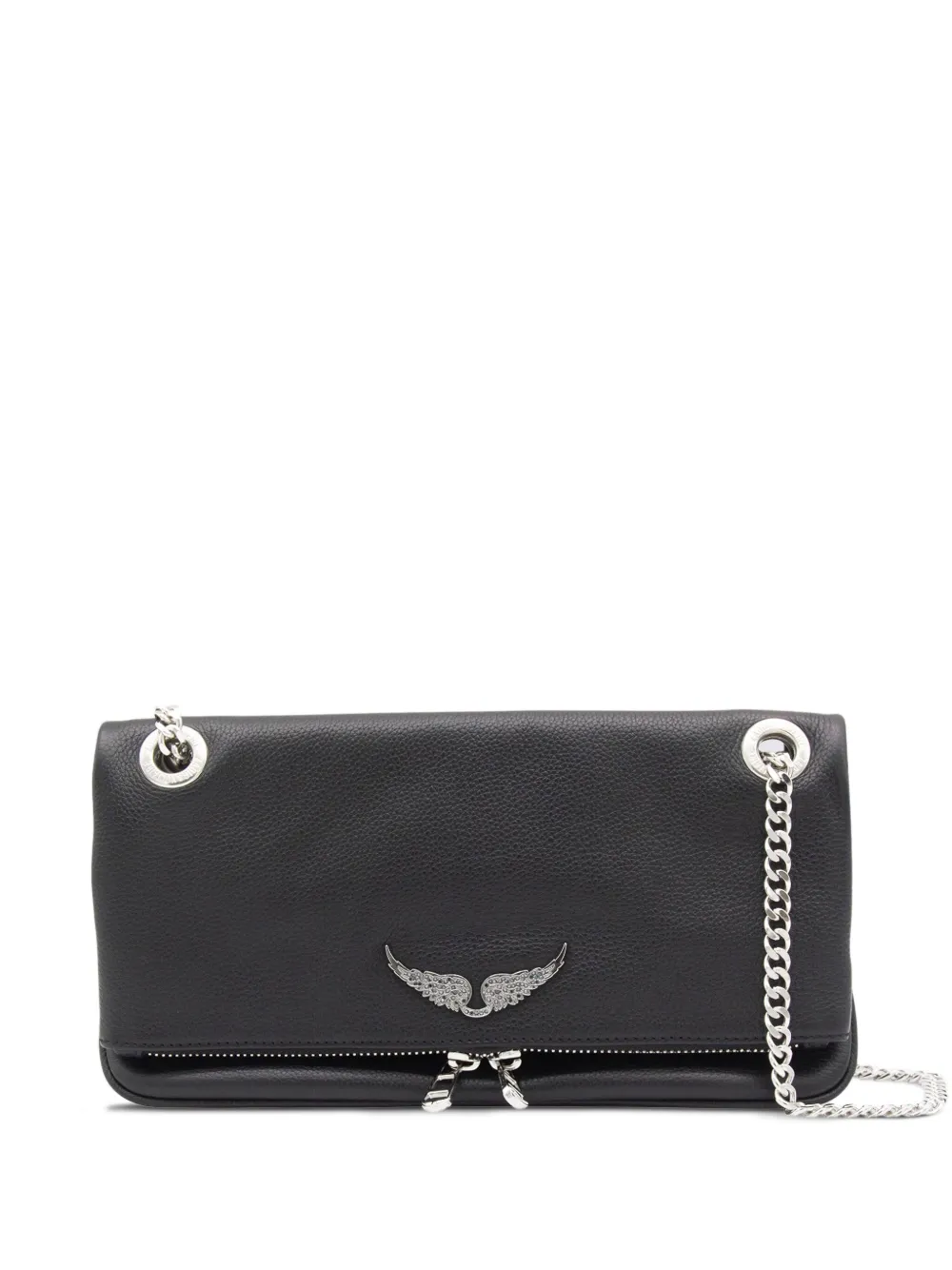Zadig&Voltaire Rock schoudertas met ketting Zwart