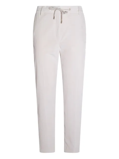 Eleventy Calça de veludo cotelê