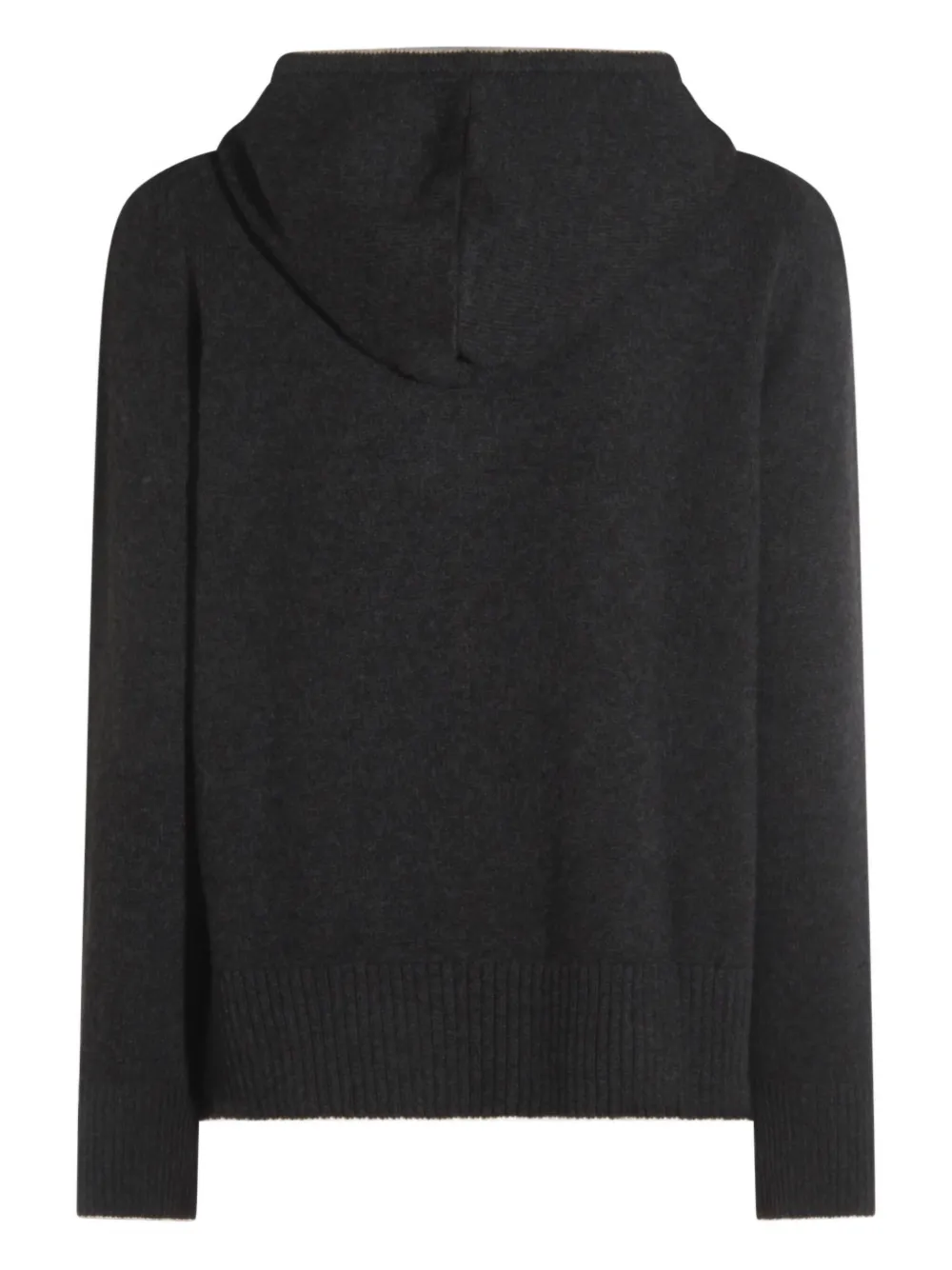 Eleventy hooded cardigan Grijs