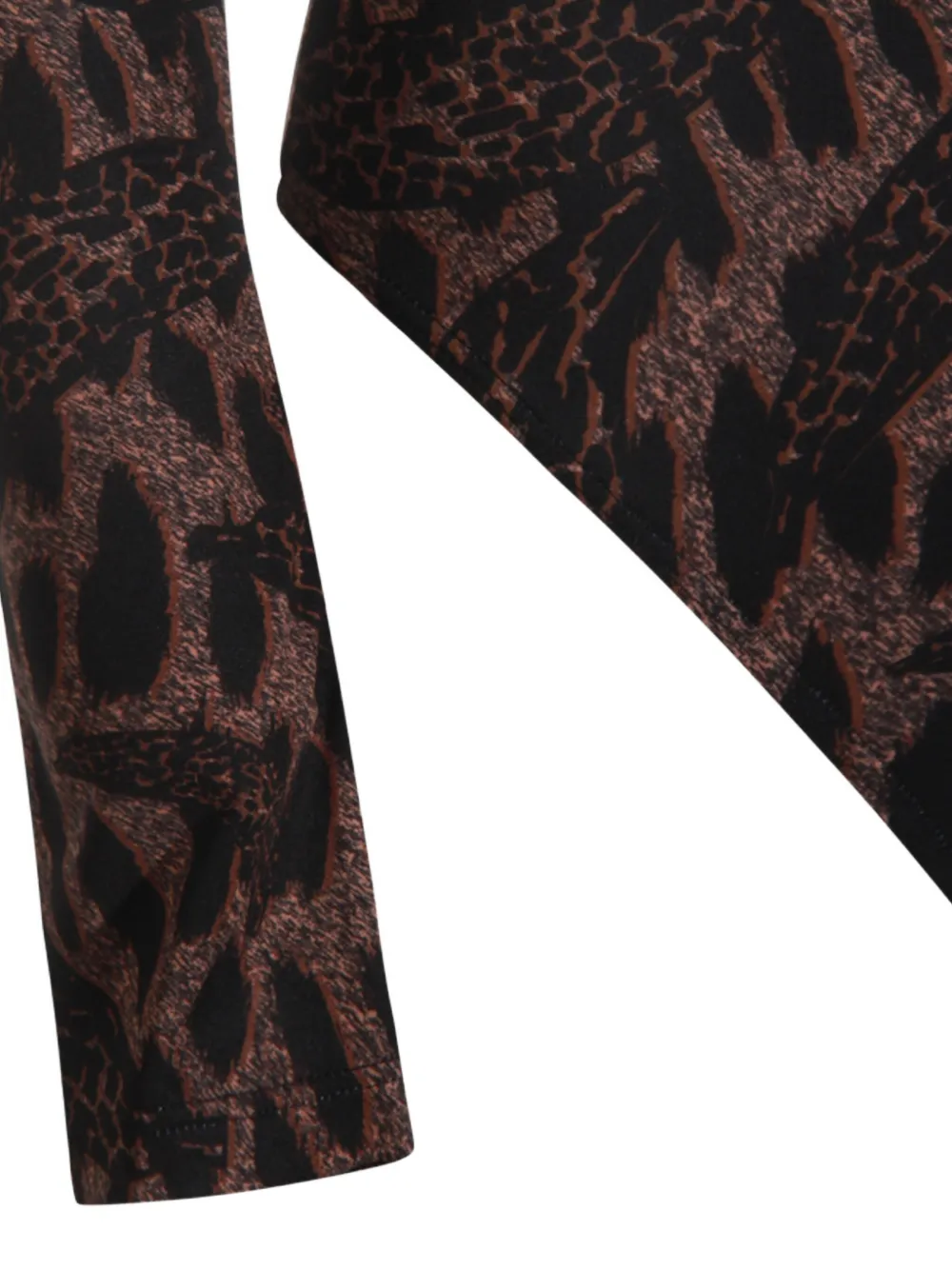 Fiorucci long-sleeved animal-print bodie Bruin