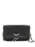 Zadig&Voltaire Rock leather shoulder bag - Black