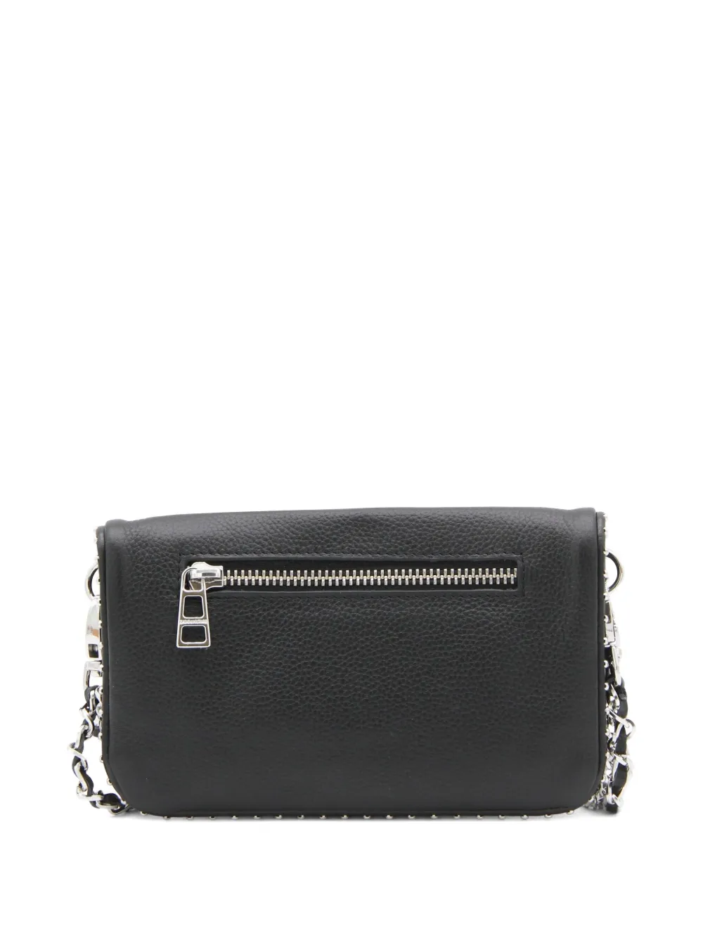 Zadig&Voltaire Rocky Wild leren schoudertas Zwart