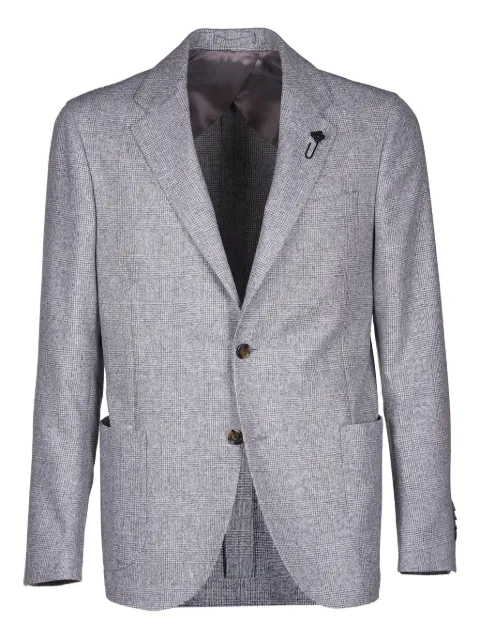 Lardini check-pocket blazer