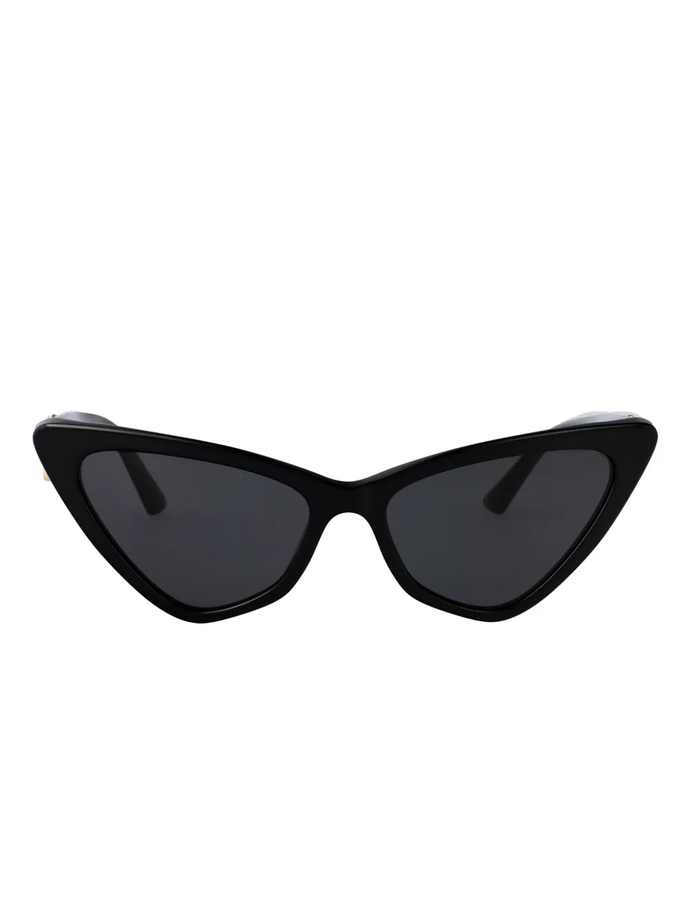 Jimmy Choo Eyewear cat-eye logo-detail sunglasses Zwart