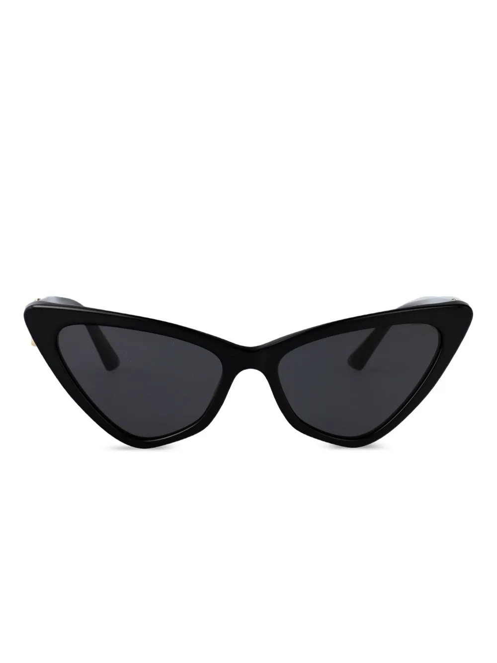 Jimmy Choo Eyewear cat-eye logo-detail sunglasses Zwart