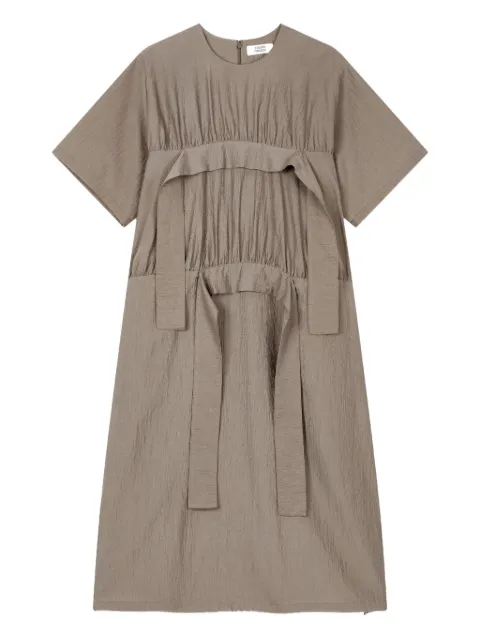 STUDIO TOMBOY frill-detailed short-sleeve mini dress