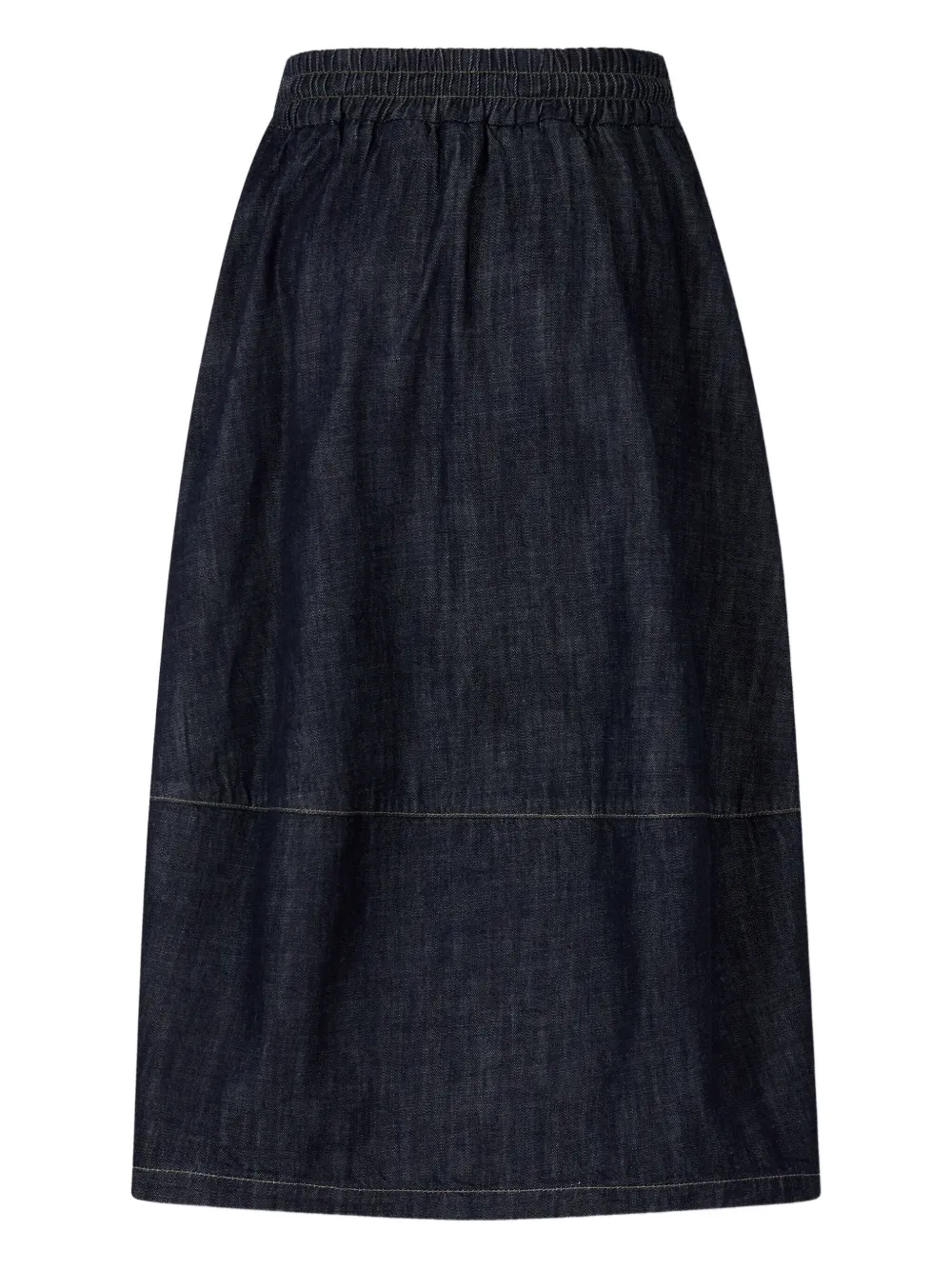 STUDIO TOMBOY Denim rok met trekkoord - Blauw