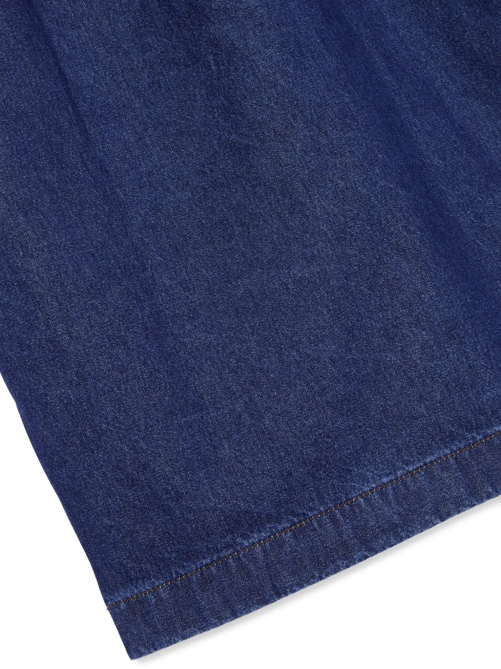 STUDIO TOMBOY Denim blousejurk met ceintuur Blauw