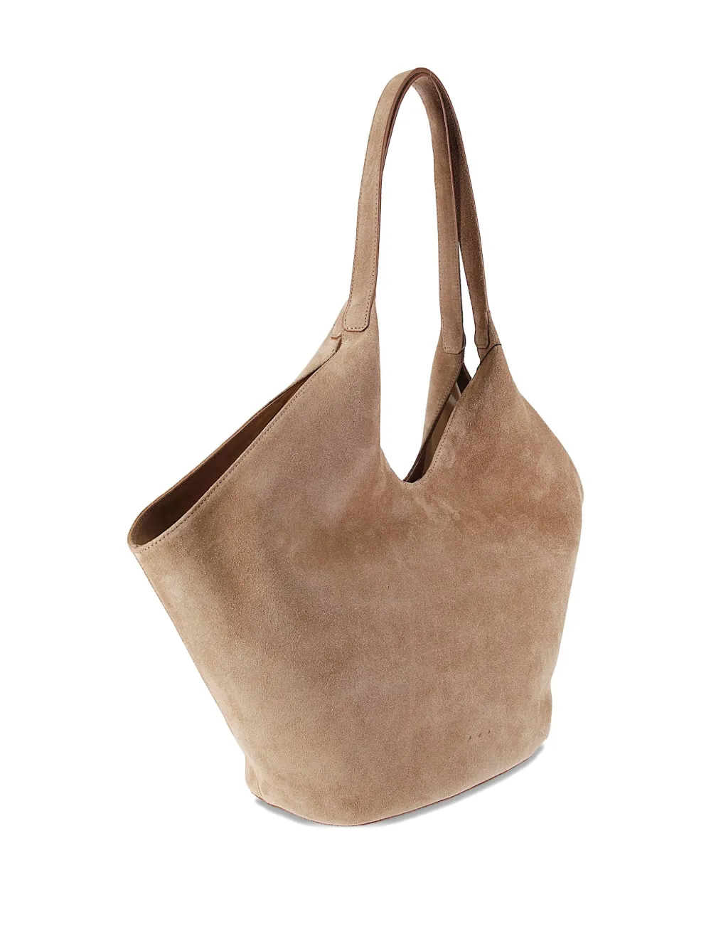 Aesther Ekme Phantom suede tote bag - Beige