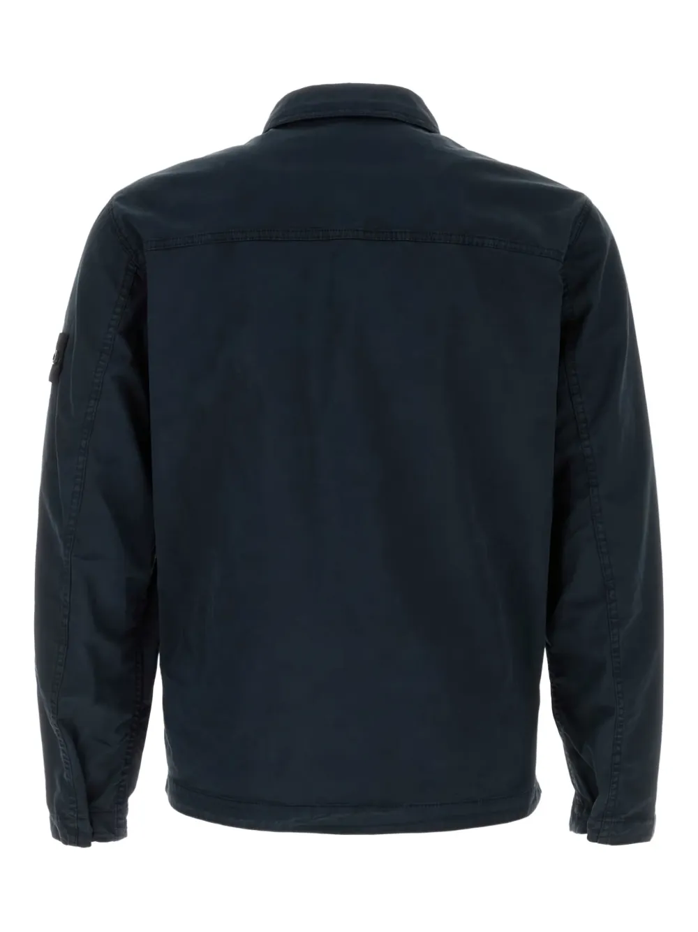 Stone Island zip-fastening pocket jacket Blauw