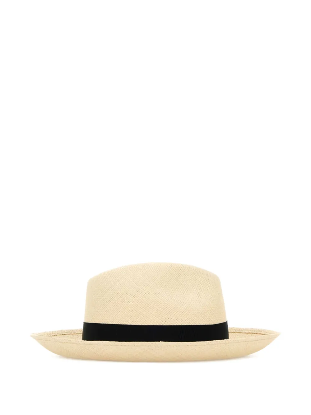 Borsalino Amedeo ribon-detail hat Beige