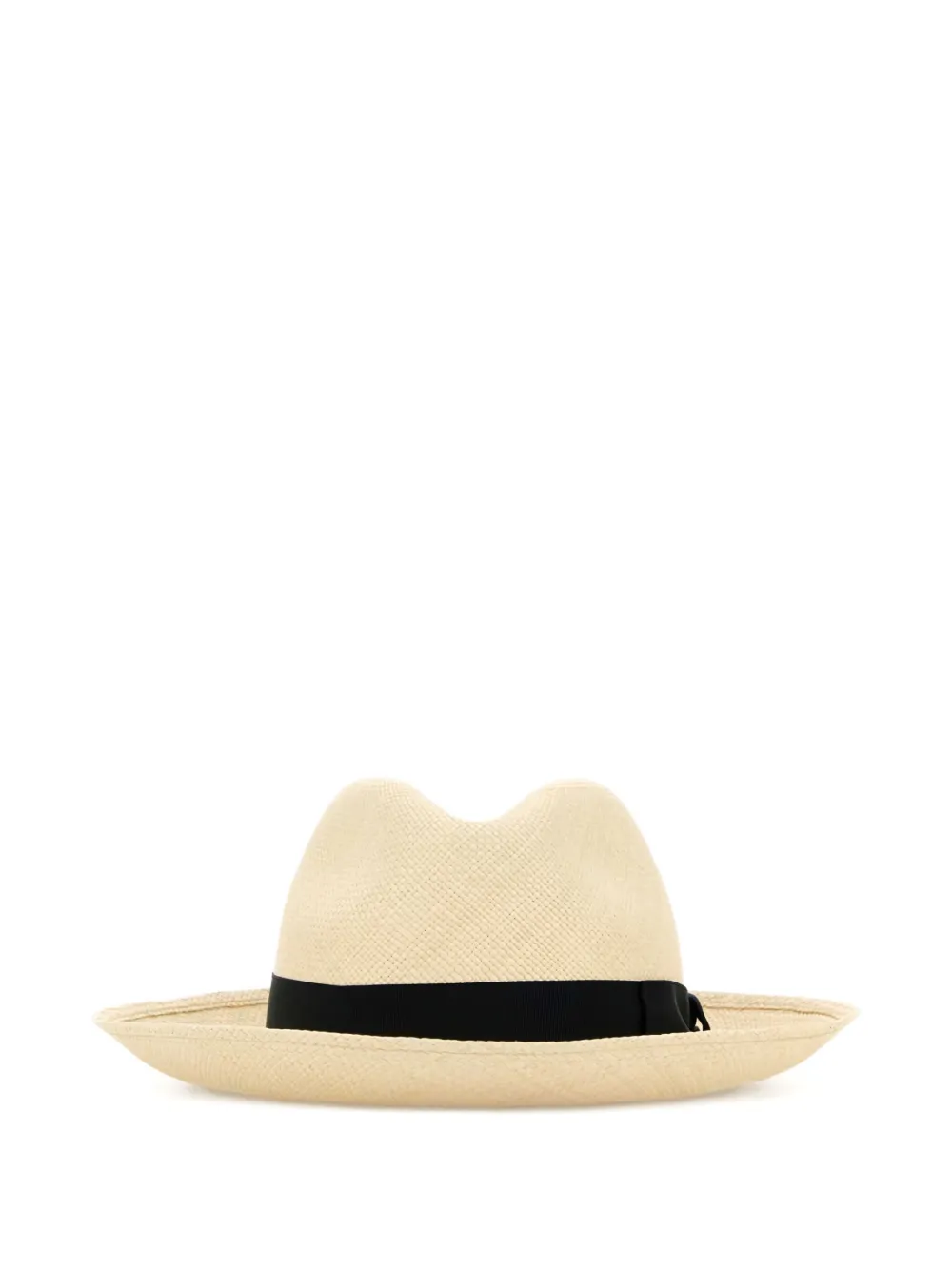 Borsalino Amedeo ribon-detail hat Beige