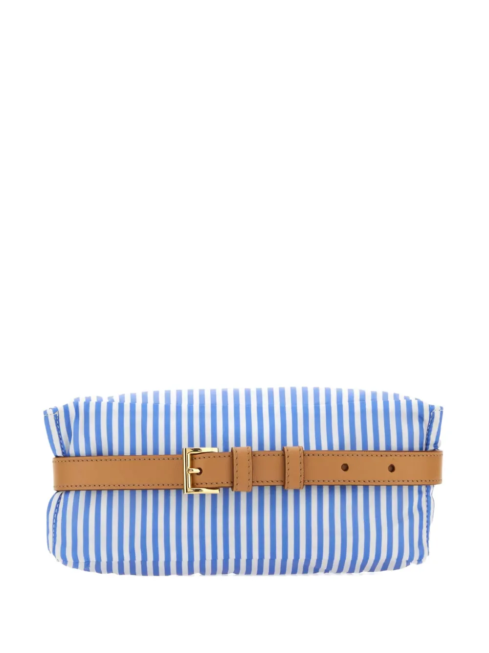 Prada striped belt bag Blauw