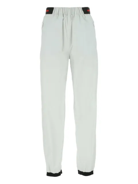 Prada elastic-waistband straight-leg trousers