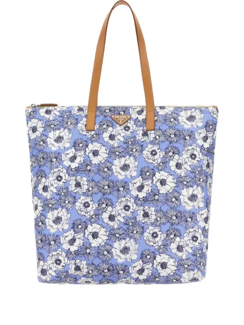 Prada Printed Re-Nylon tote bag