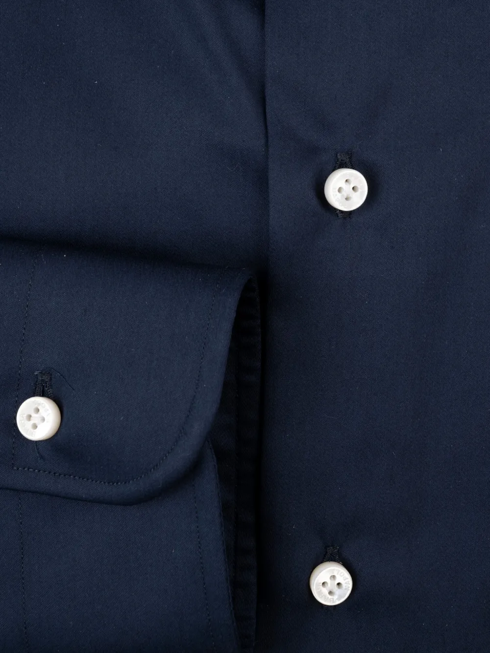 Barba Katoenen overhemd met lange mouwen - Blauw