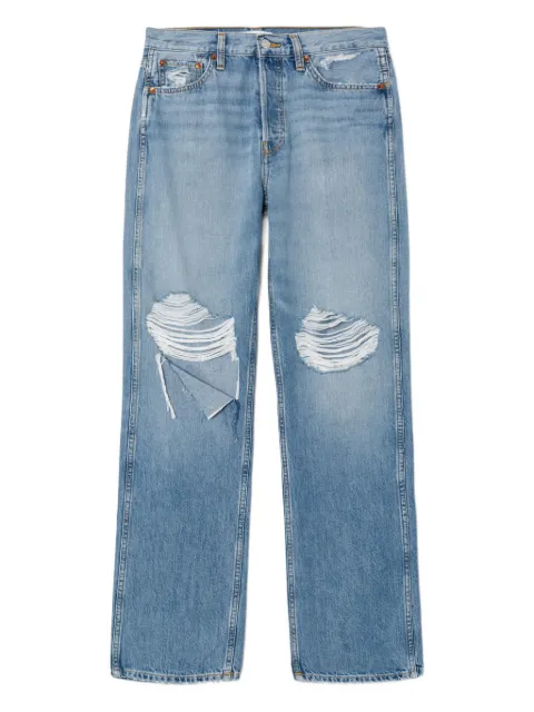 RE/DONE 90s high-rise distressed jeans