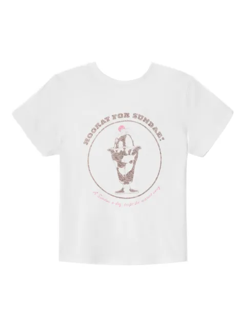 RE/DONE t-shirt à imprimé graphique