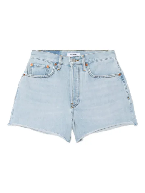 RE/DONE shorts deshilachados con tiro alto años 70