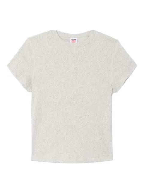 RE/DONE pointelle short-sleeve tee