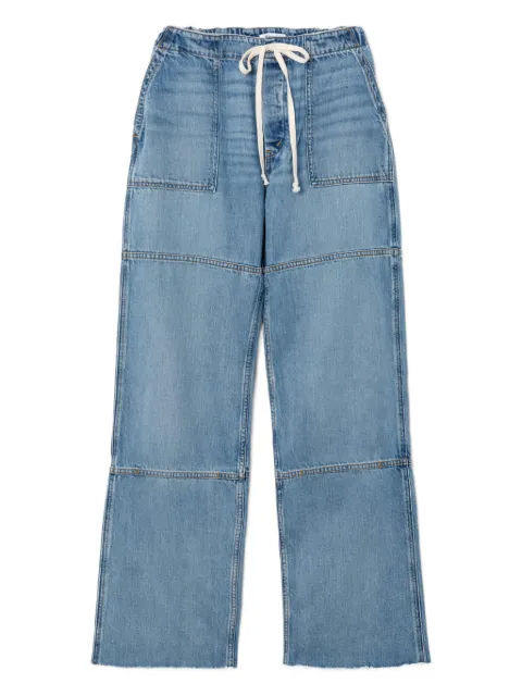 RE/DONE Beach panelled drawstring jeans