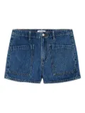 RE/DONE The Bender pocket-detail denim shorts - Blue