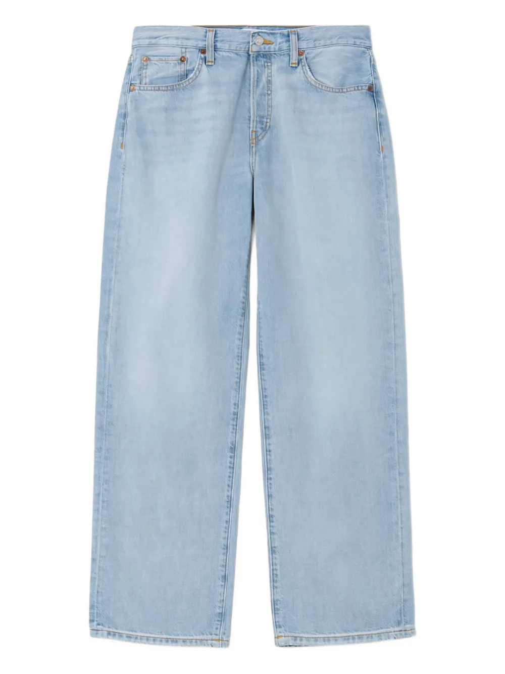 RE DONE Thrasher jeans Blauw
