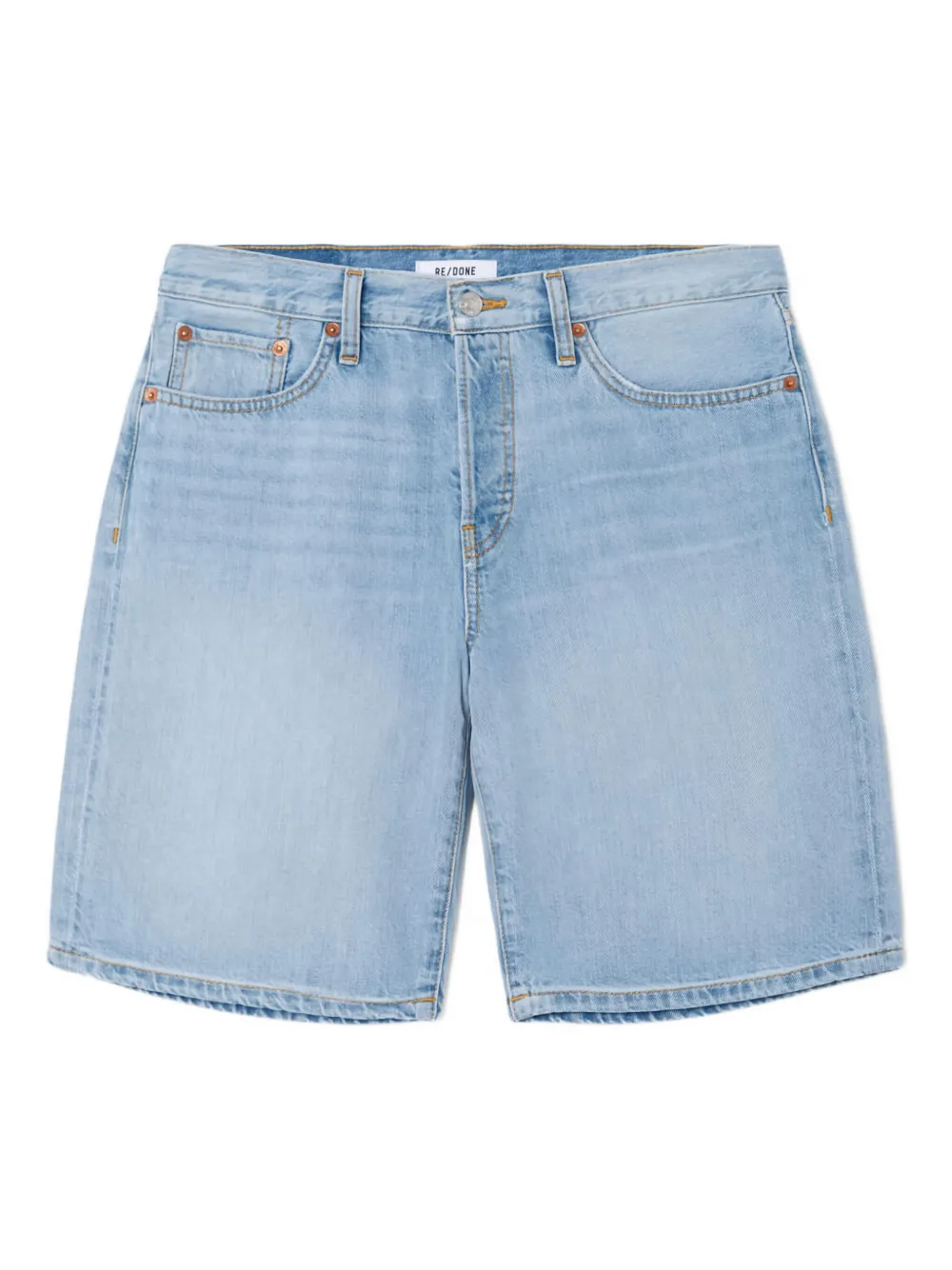 RE DONE The Thrasher denim shorts Blauw