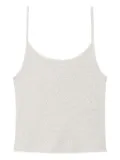 RE/DONE pointelle spaghetti-strap top - White