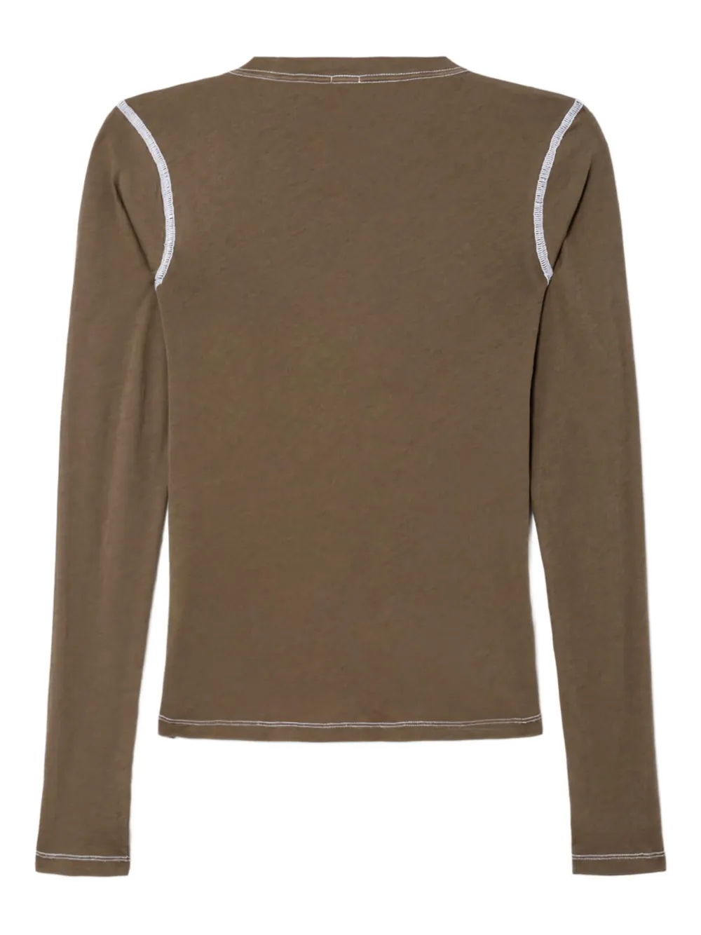 RE/DONE contrast-stitch long-sleeve tee | T-Shirts & Jersey Shirts | Image 2