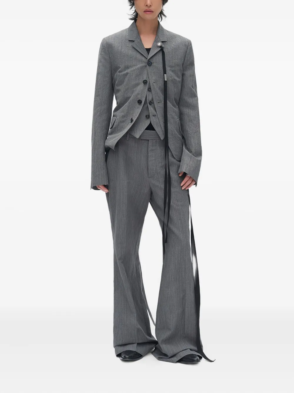 Ann Demeulemeester pinstripe-pattern waistcoat | Waistcoats & Gilets | Image 2
