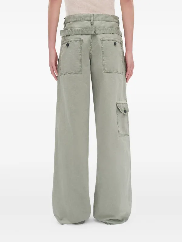 Ann Demeulemeester カーゴパンツ | グリーン | FARFETCH JP