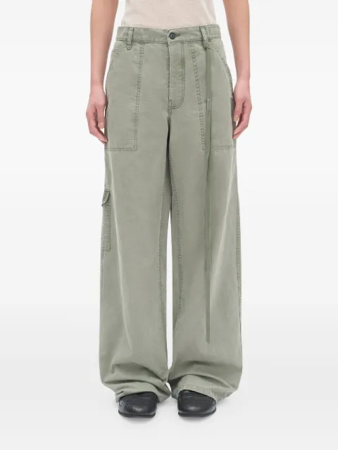 Ann Demeulemeester cargo cotton trousers