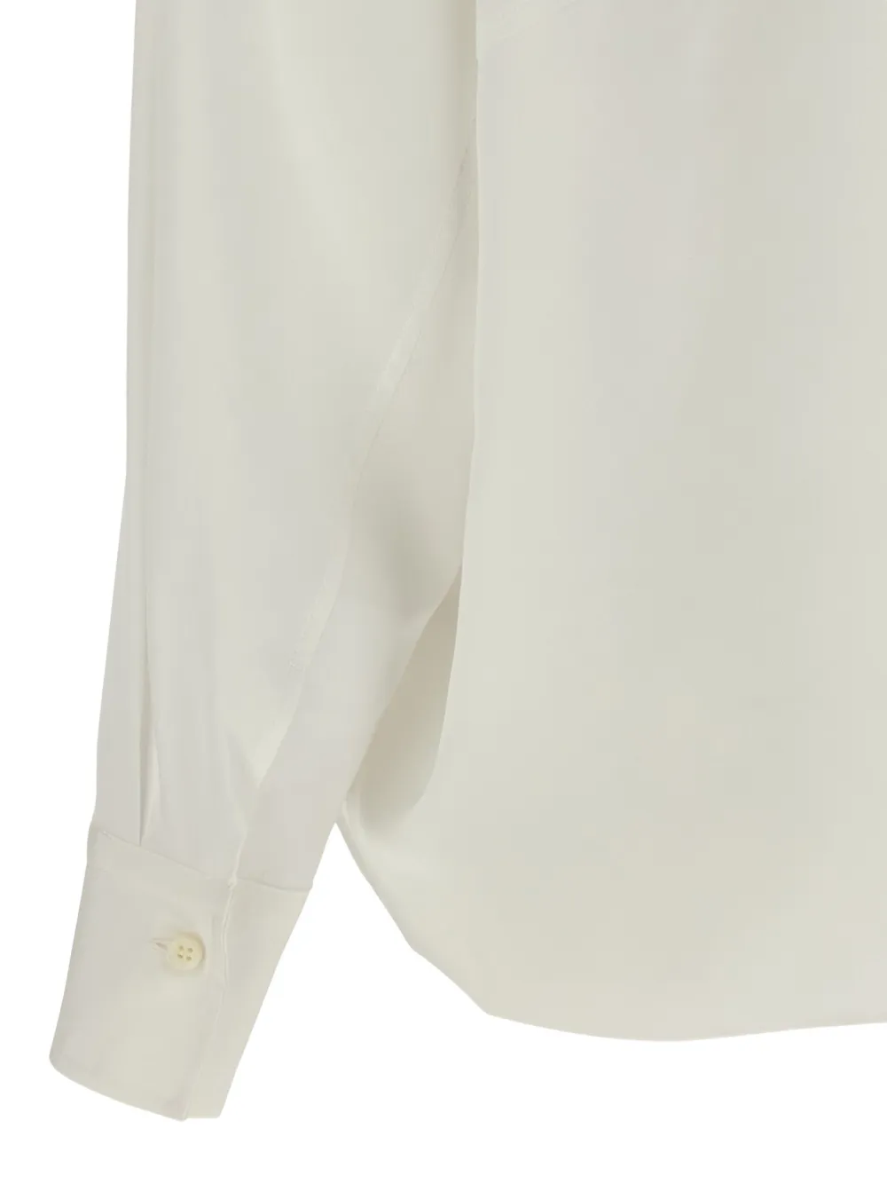 Brunello Cucinelli high-neck embellished blouse Beige