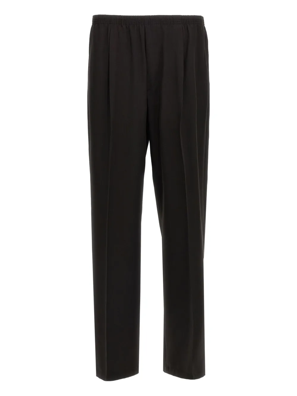 Ezio elastic-waistband trousers