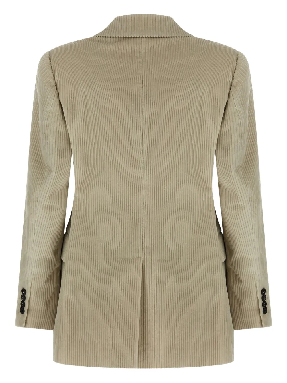 Brunello Cucinelli corduroy double-breasted jacket Bruin