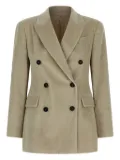 Brunello Cucinelli corduroy double-breasted jacket - Neutrals