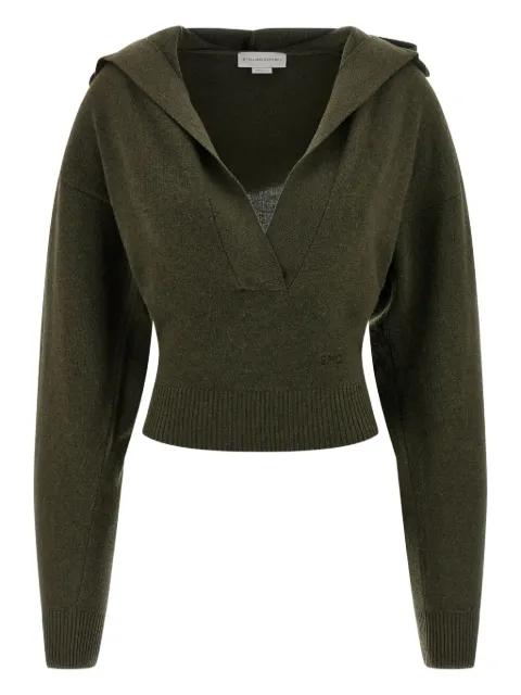 Stella McCartney hooded V-neck sweater