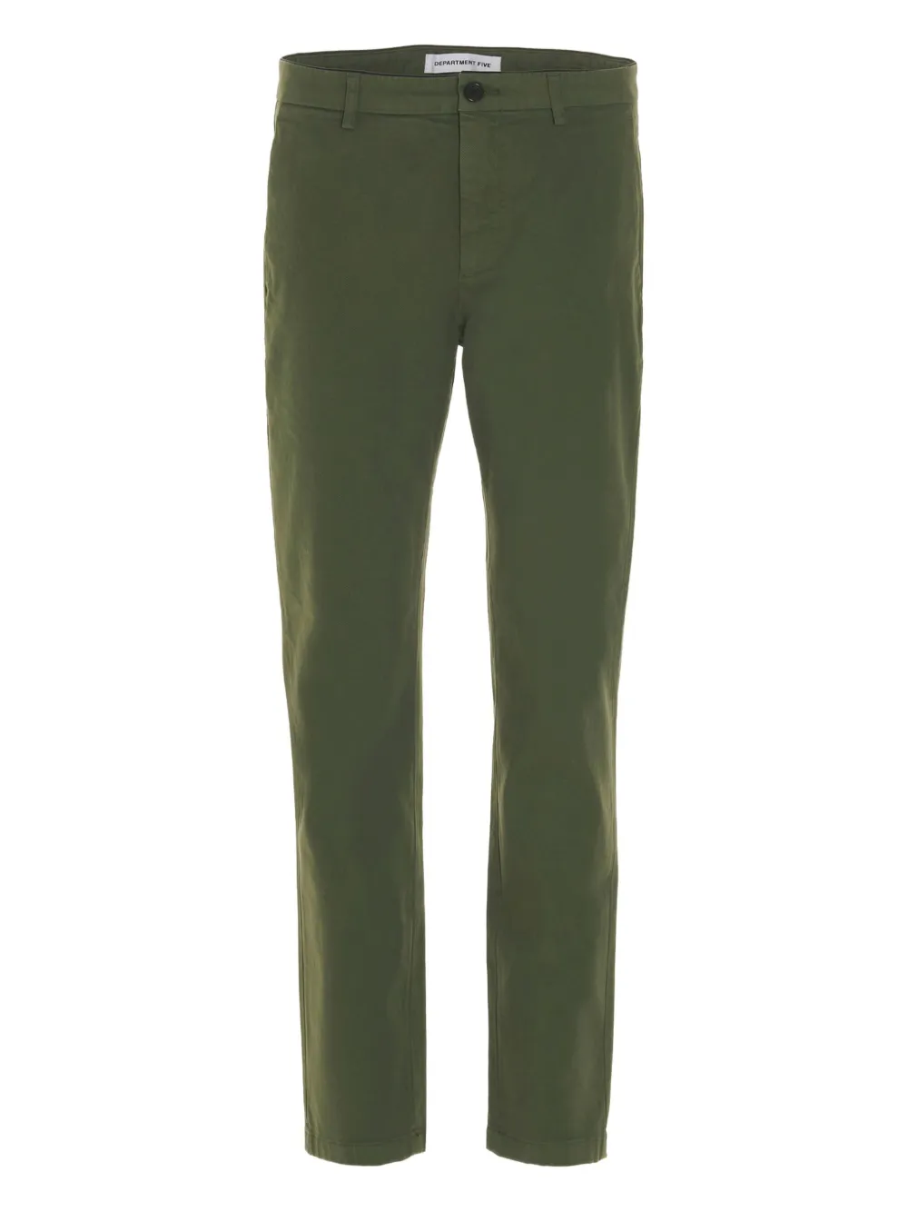 pleat-detail zip-fly trousers