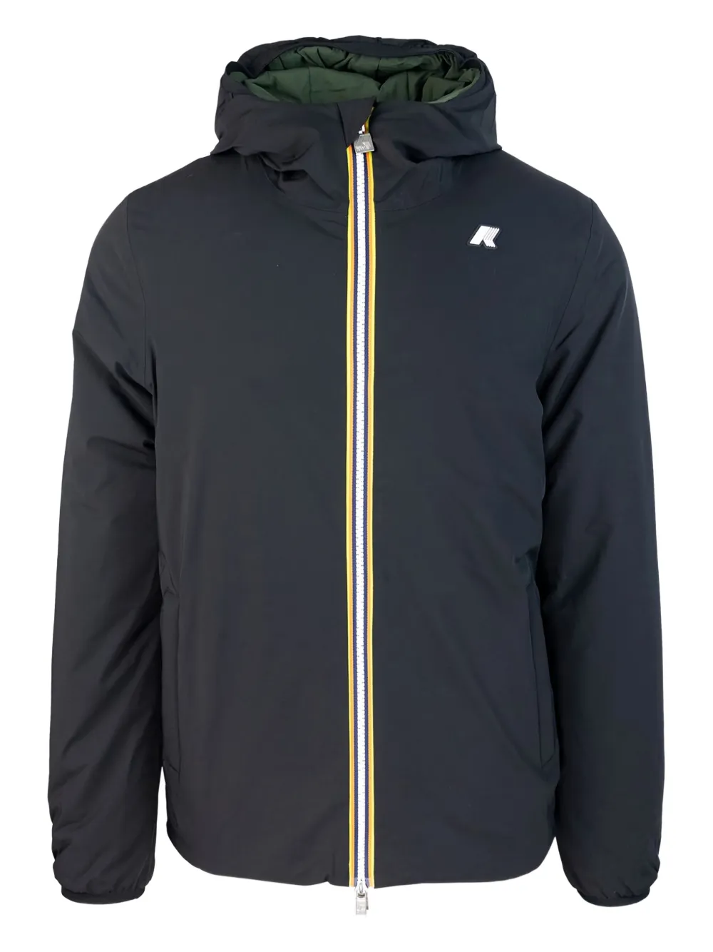 hooded padded jacket