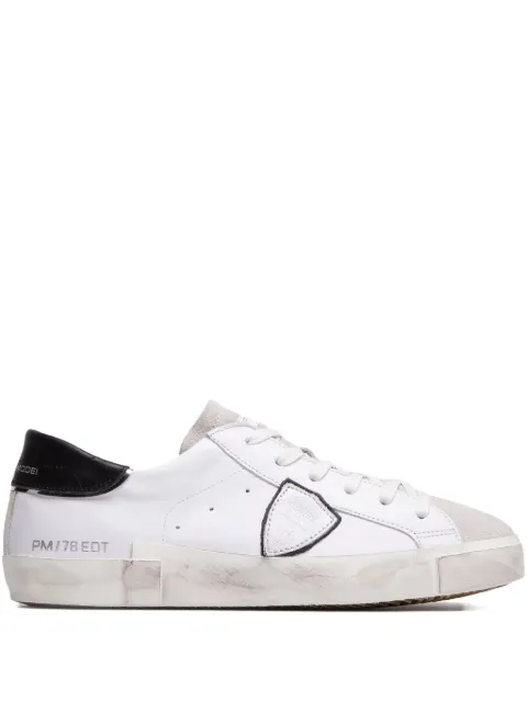 Philippe Model Paris leather suede sneakers