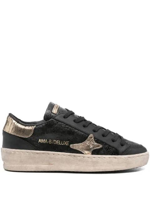 Ama Brand leather star sneakers