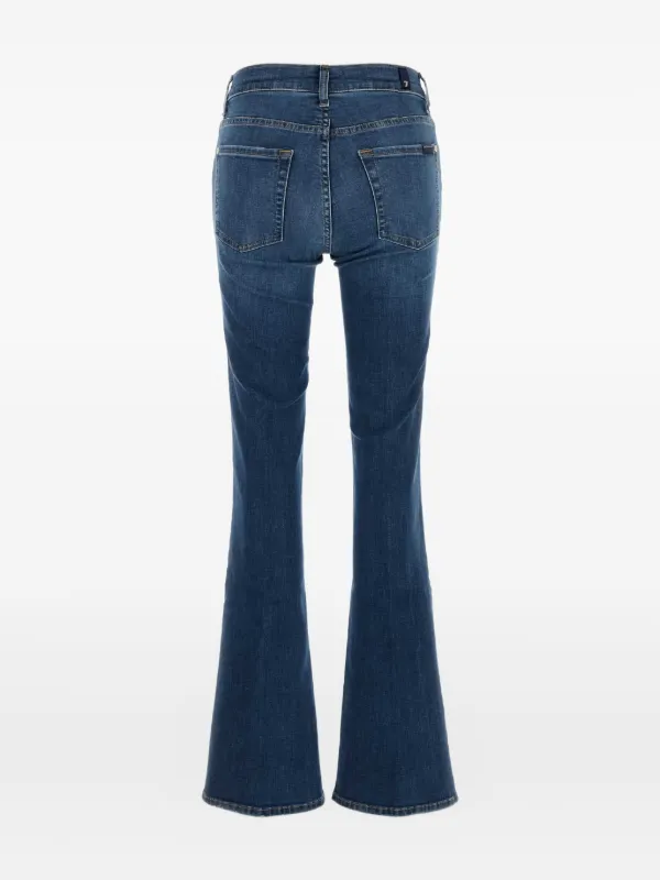For All Mankind Illusion Stretch Bootcut Jeans Blue FARFETCH PH