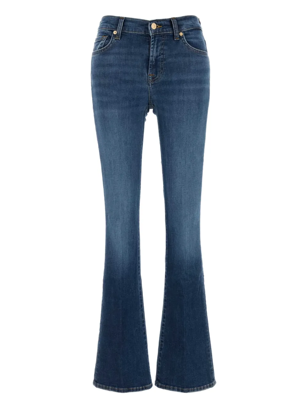 7 For All Mankind Illusion stretch bootcut jeans Blauw