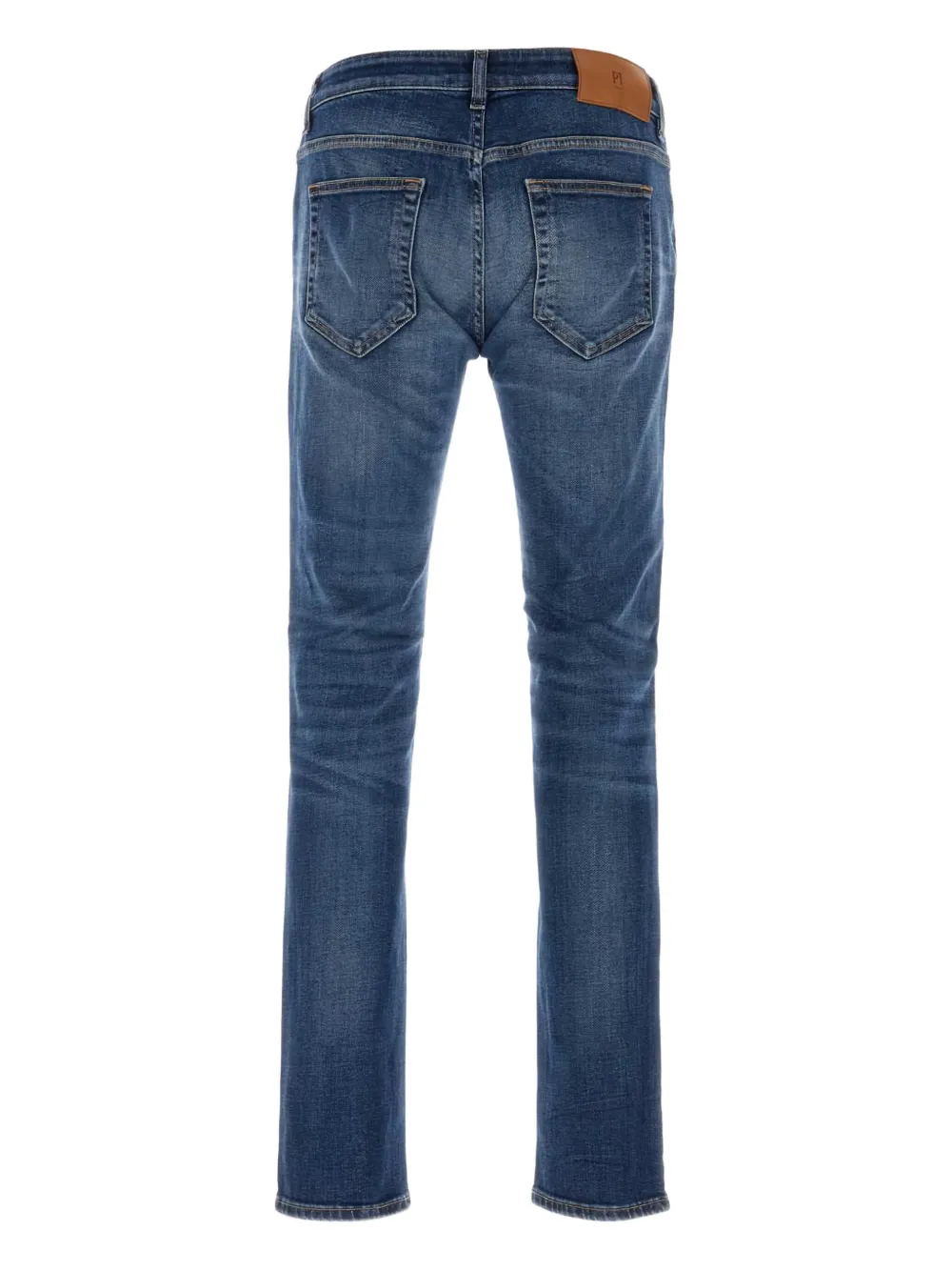 PT Torino cotton-blend denim jeans Blauw