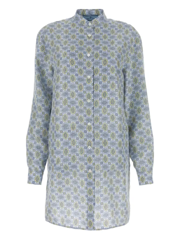 ワンピース Prada Printed Silk Shirt Dress 31472089_60803993_600.jpg