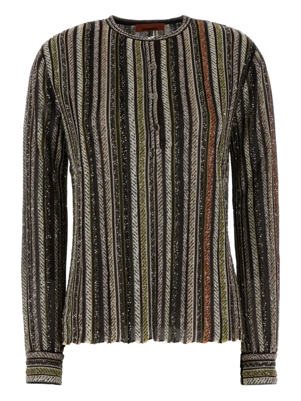 Missoni striped sweater Bruin