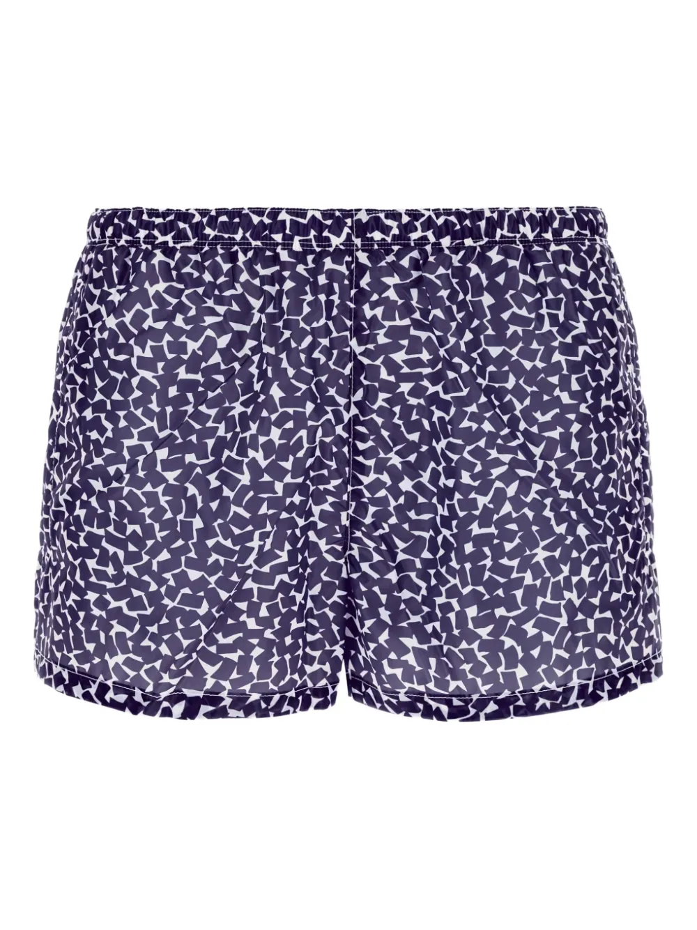 Prada abstract-print swimming shorts Blauw