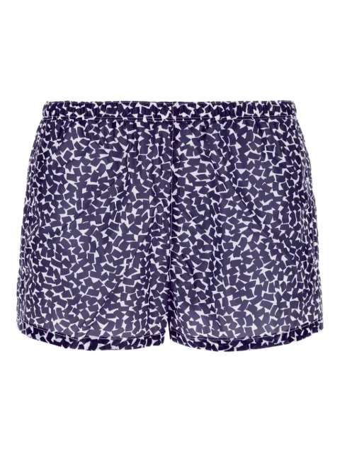 Prada abstract-print swimming shorts